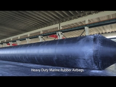 Άμεσοι θαλάσσιοι διογκώσιμοι αερόσακοι 1,5 Χ 10m διάσωσης βαρκών ναυπηγείων αερόσακων εργοστασίων 8 στρώματα