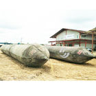 Θαλάσσια λαστιχένια διάμετρος 1.8m αερόσακων ανυψωτικοί επιπλέοντες αερόσακοι σκαφών Χ 10m